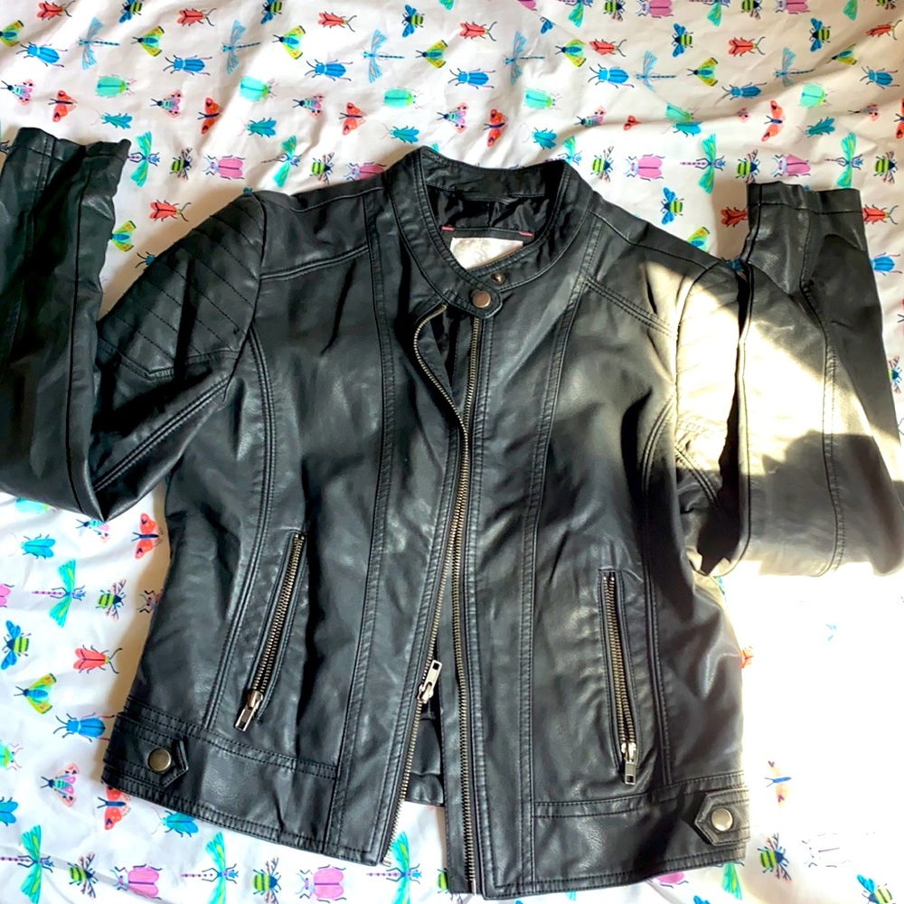 Pleather jacket